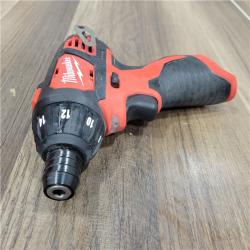AS-IS Milwaukee 2401-22 - M12 12V Cordless Screwdriver Kit