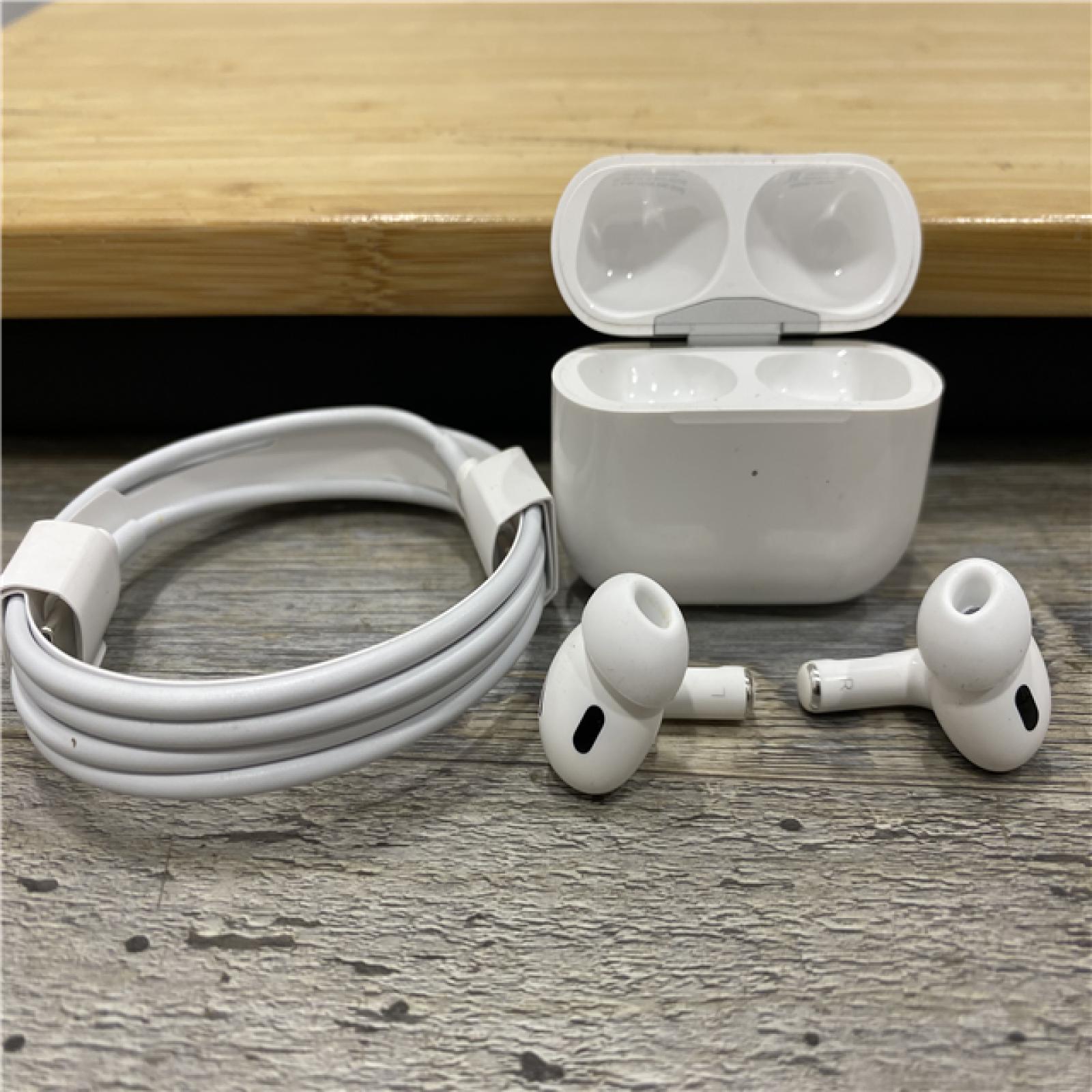 AS-IS Apple AirPods Pro 2 Wireless Earbuds, Active Noise Cancellation