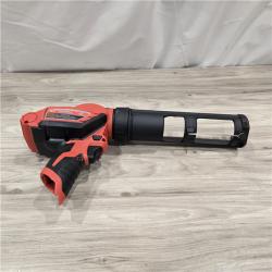 AS-IS Milwaukee 2441-20 M12 12V Cordless 10oz Caulk/Adhesive Gun (Tool Only)