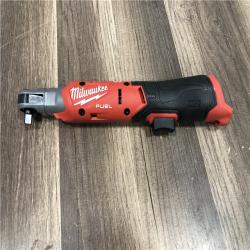 AS-IS Milwaukee M12 FUEL 12V Lithium-Ion Compact 3/8 in. Cordless Ratchet (Tool-Only)