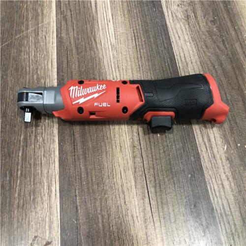 AS-IS Milwaukee M12 FUEL 12V Lithium-Ion Compact 3/8 in. Cordless Ratchet (Tool-Only)