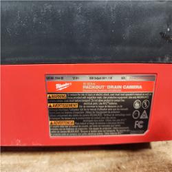 Houston Location AS-IS M12 12V Lithium-Ion Cordless 75 Ft. Drain Camera with PACKOUT Compatibility