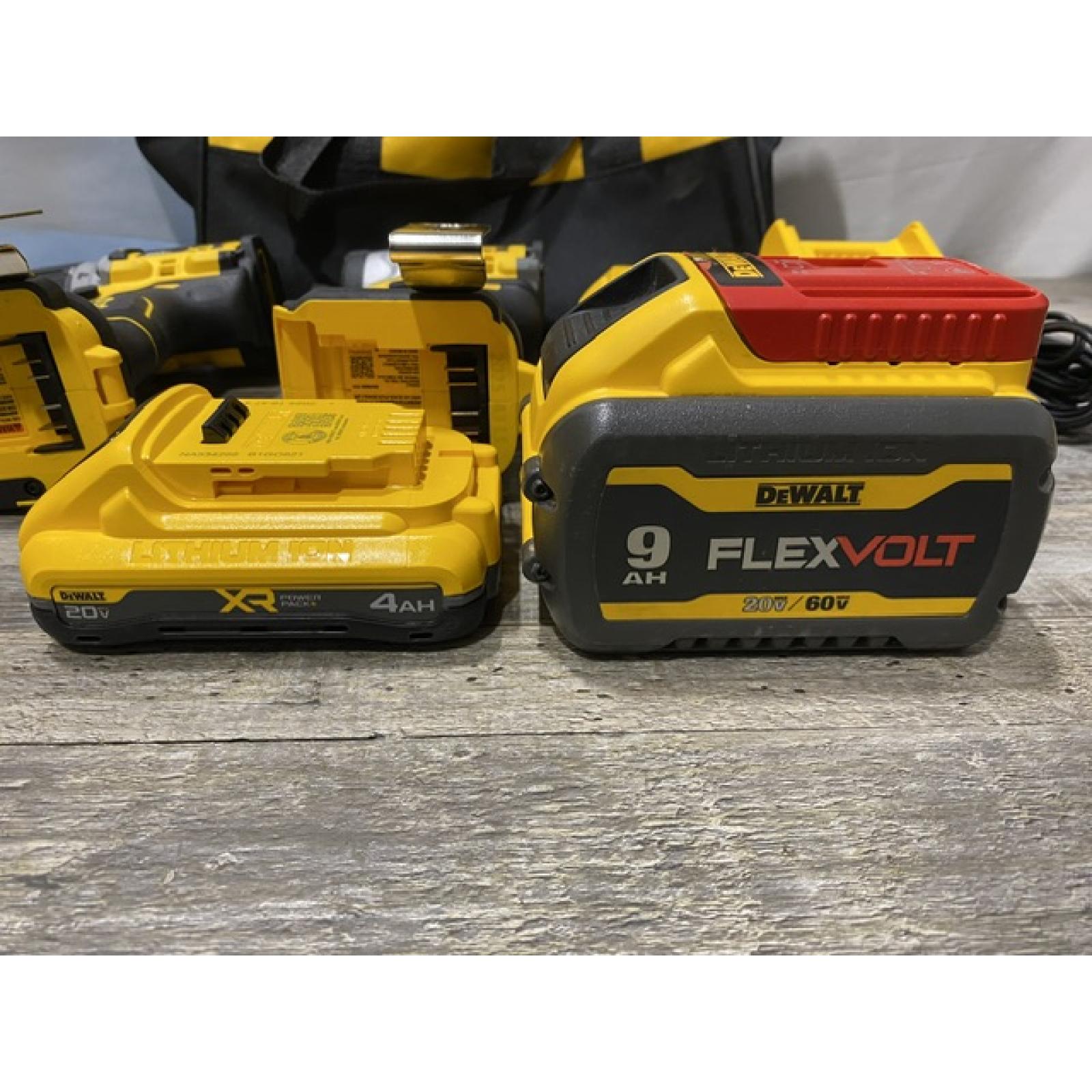 AS-IS DEWALT 20V Lithium-Ion Cordless 2-Tool Combo Kit