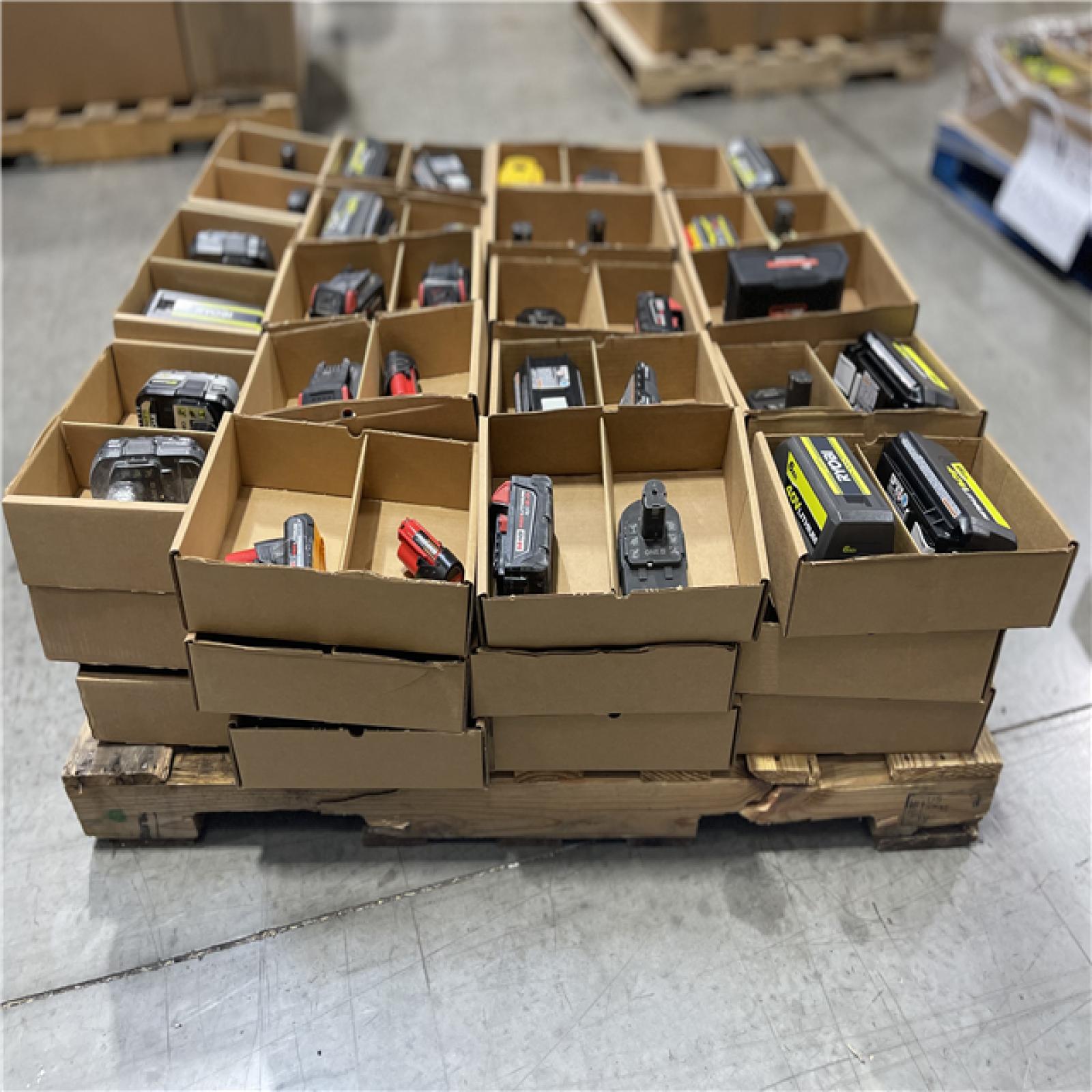 DALLAS LOCATION- AS-IS BATTERY PALLET