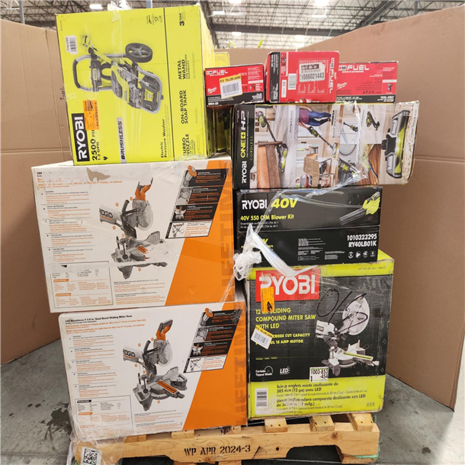 CALIFORNIA AS-IS TOOL PALLET
