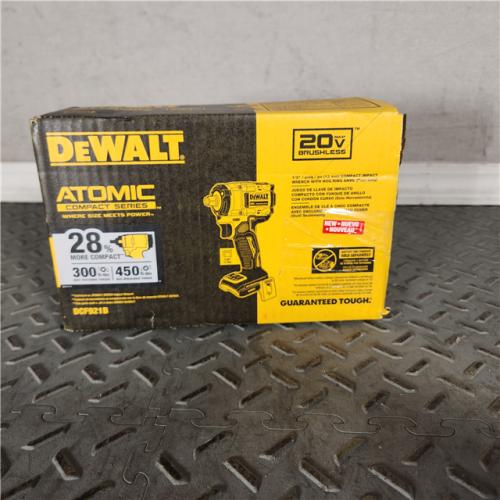 Houston Location - AS-IS DeWalt 20V MAX ATOMIC 1/2 in. Cordless Brushless Compact Impact Wrench (Tool Only) - Appears IN LIKE NEW Condition