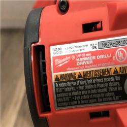 AS-IS Milwaukee 18V Lithium-Ion Brushless Cordless 1/2 in. Compact Hammer Drill/Driver Kit