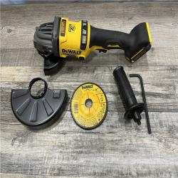 AS-IS DEWALT FLEXVOLT 60V MAX Cordless Brushless 4.5 in. to 6 in. Small Angle Grinder with Kickback Brake (Tool Only)