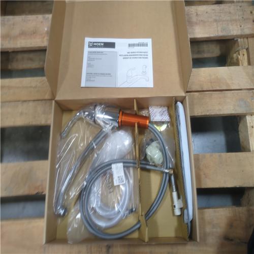 CALIFORNIA AS-IS MOEN ONE HANDLE KITCHEN FAUCET