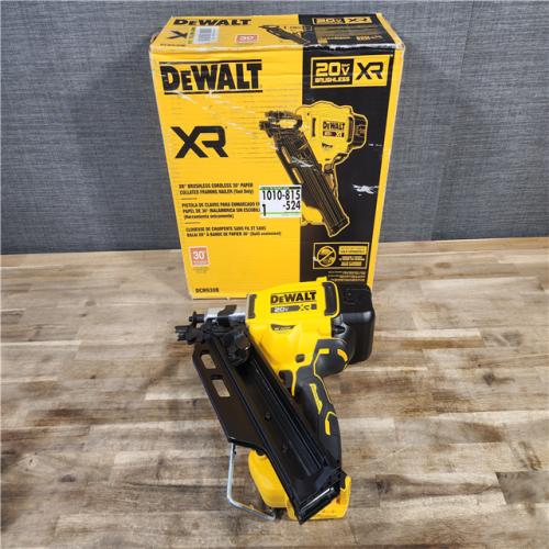 HOUSTON LOCATION - AS-IS DEWALT 20-Volt 30° Cordless Framing Nailer (Tool-Only)