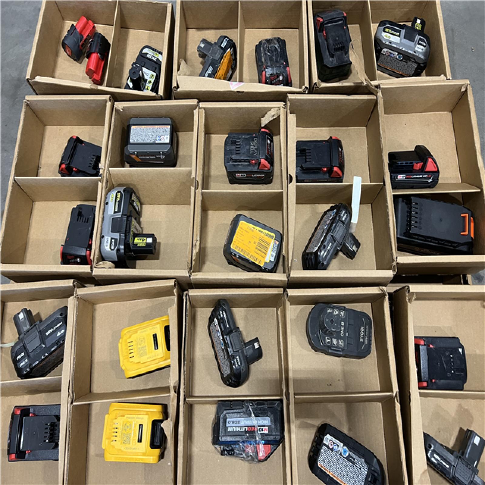 DALLAS LOCATION-  AS-IS BATTERY PALLET