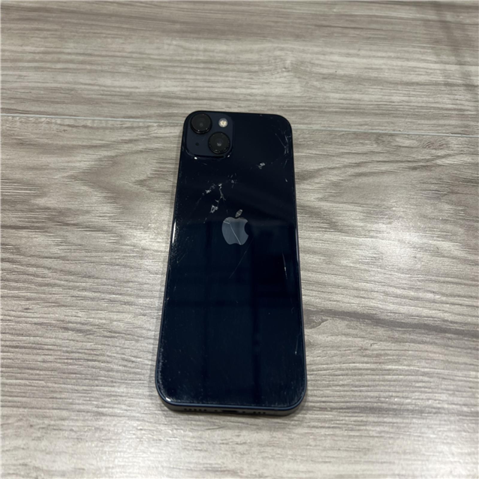 AS-IS Apple iPhone 13 (128GB) in Midnight (black)
