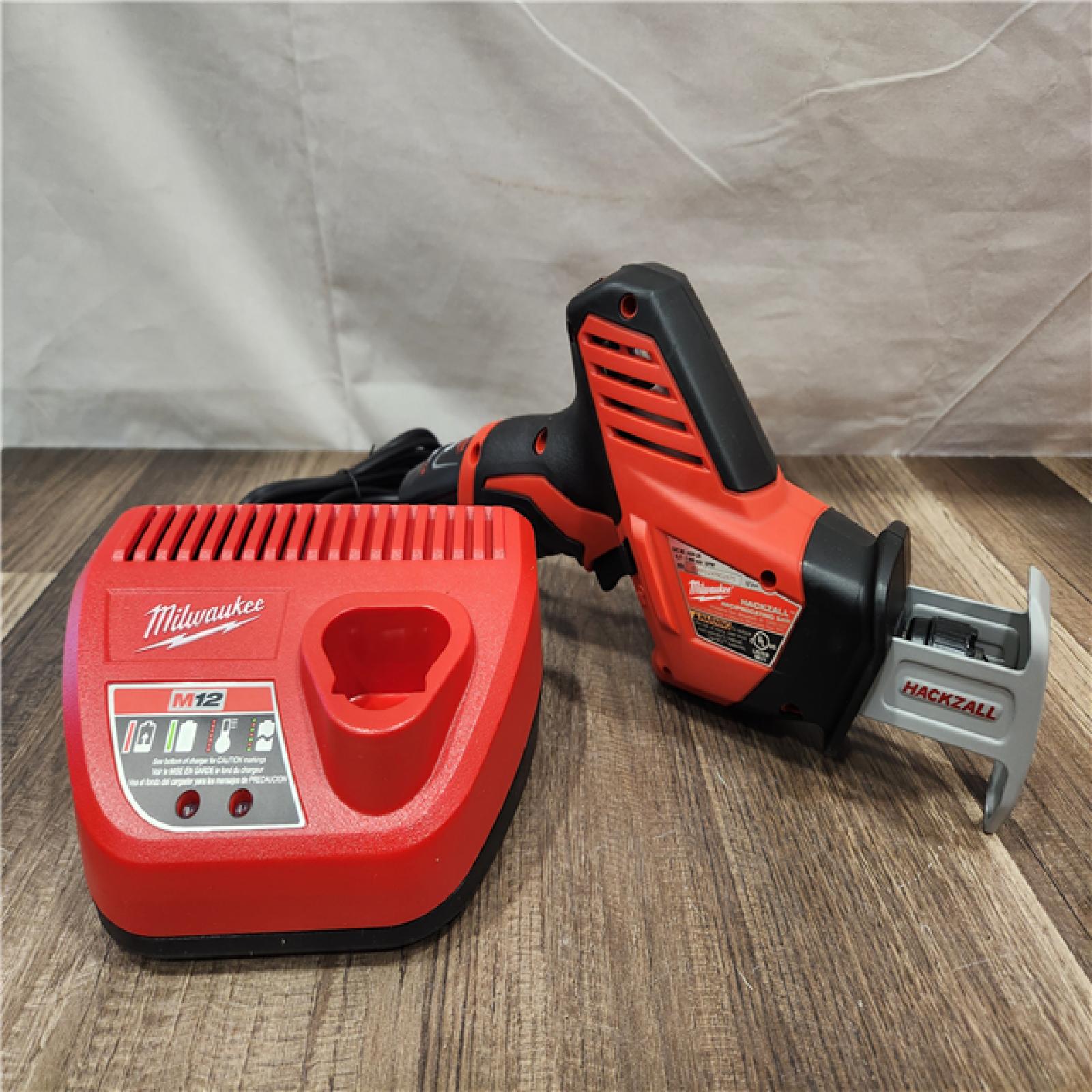 AS-IS- Milwaukee 12V 1.5Ah Cordless Straight Handle Reciprocating Saw Kit