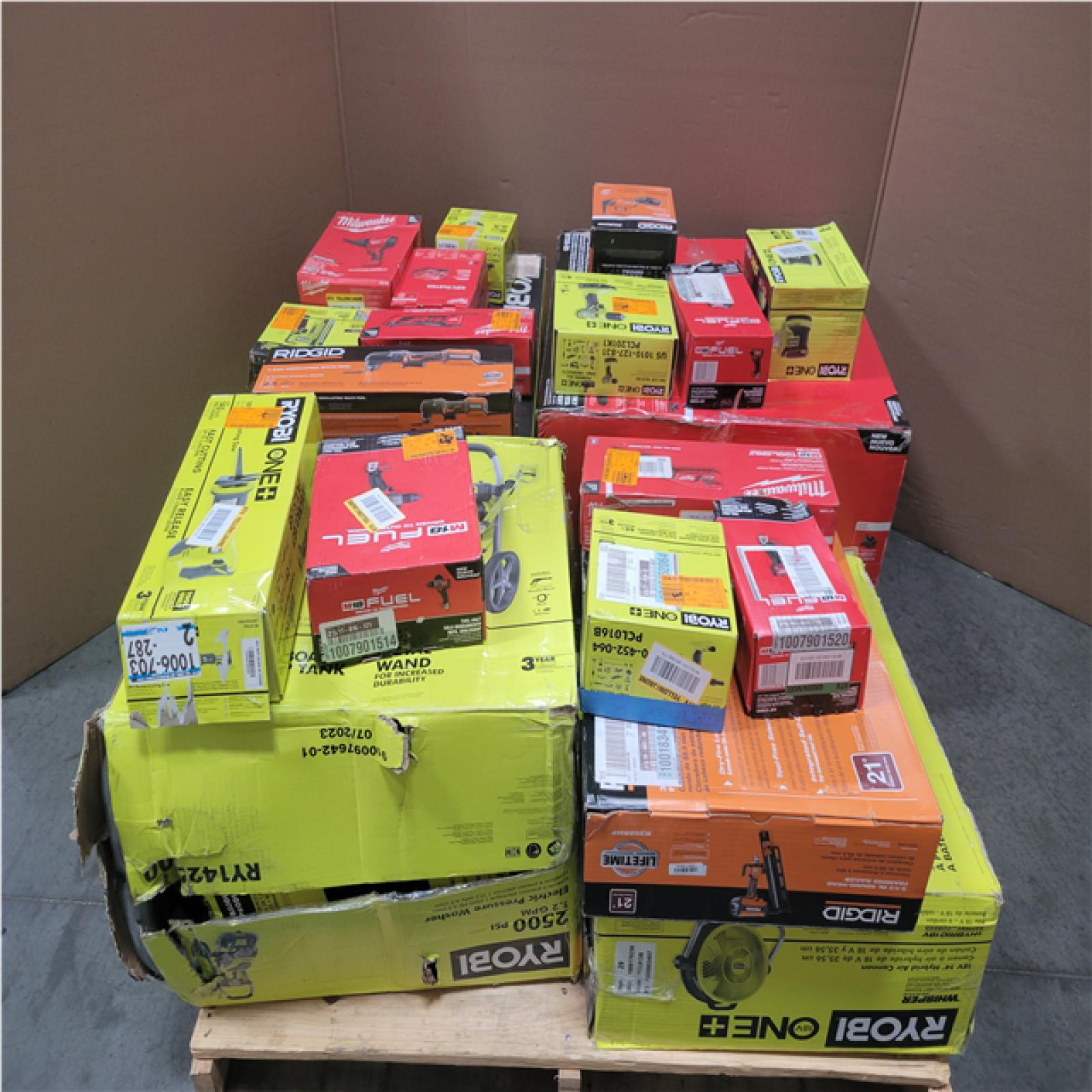 CALIFORNIA AS-IS TOOL PALLET