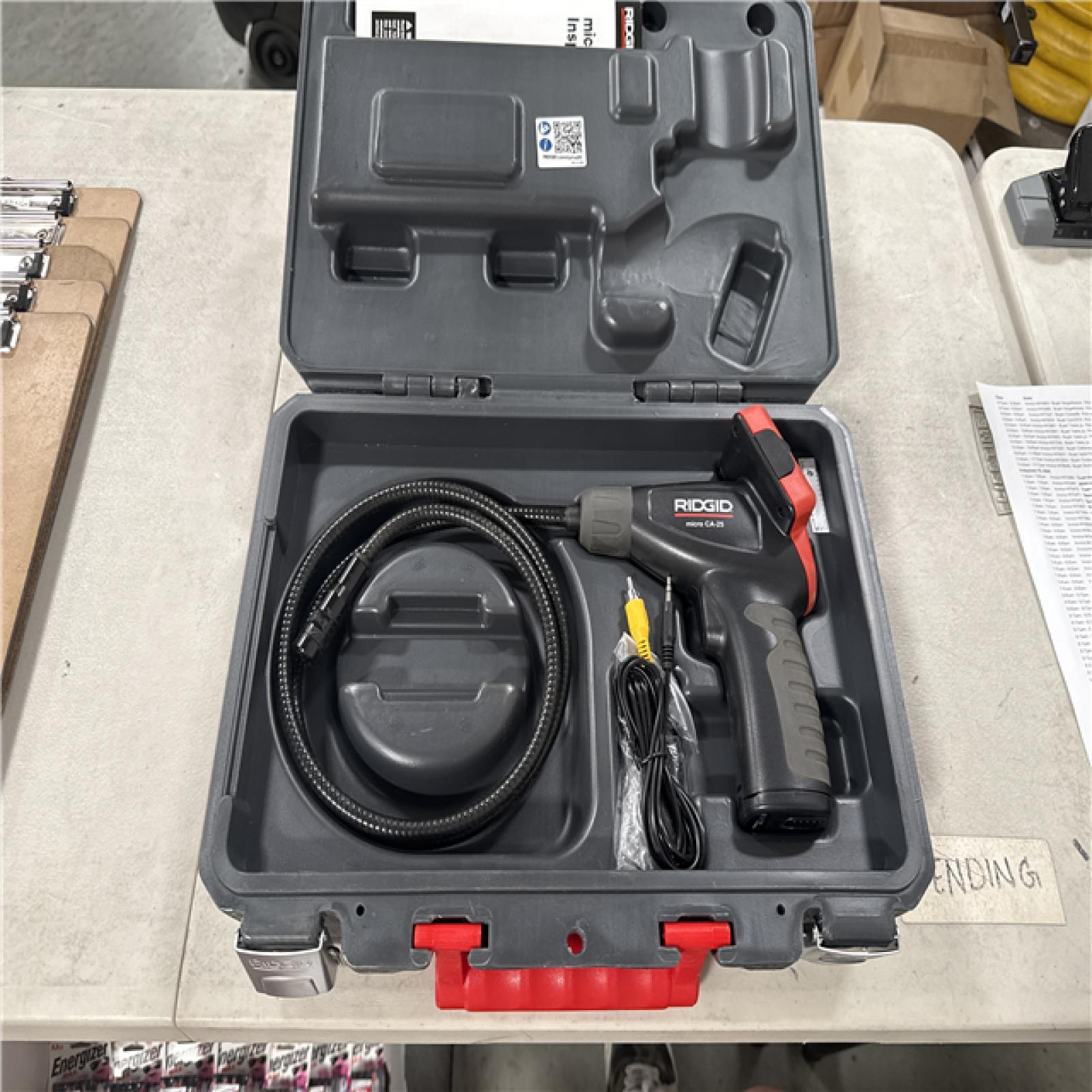 CALIFORNIA AS-IS RIDGID CA-25 MICRO INSPECTION CAMERA