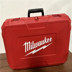 California AS-IS Milwaukee Force Logic M18 Press Tool Kit  Includes (2) Batteries  Charger & Hard Case