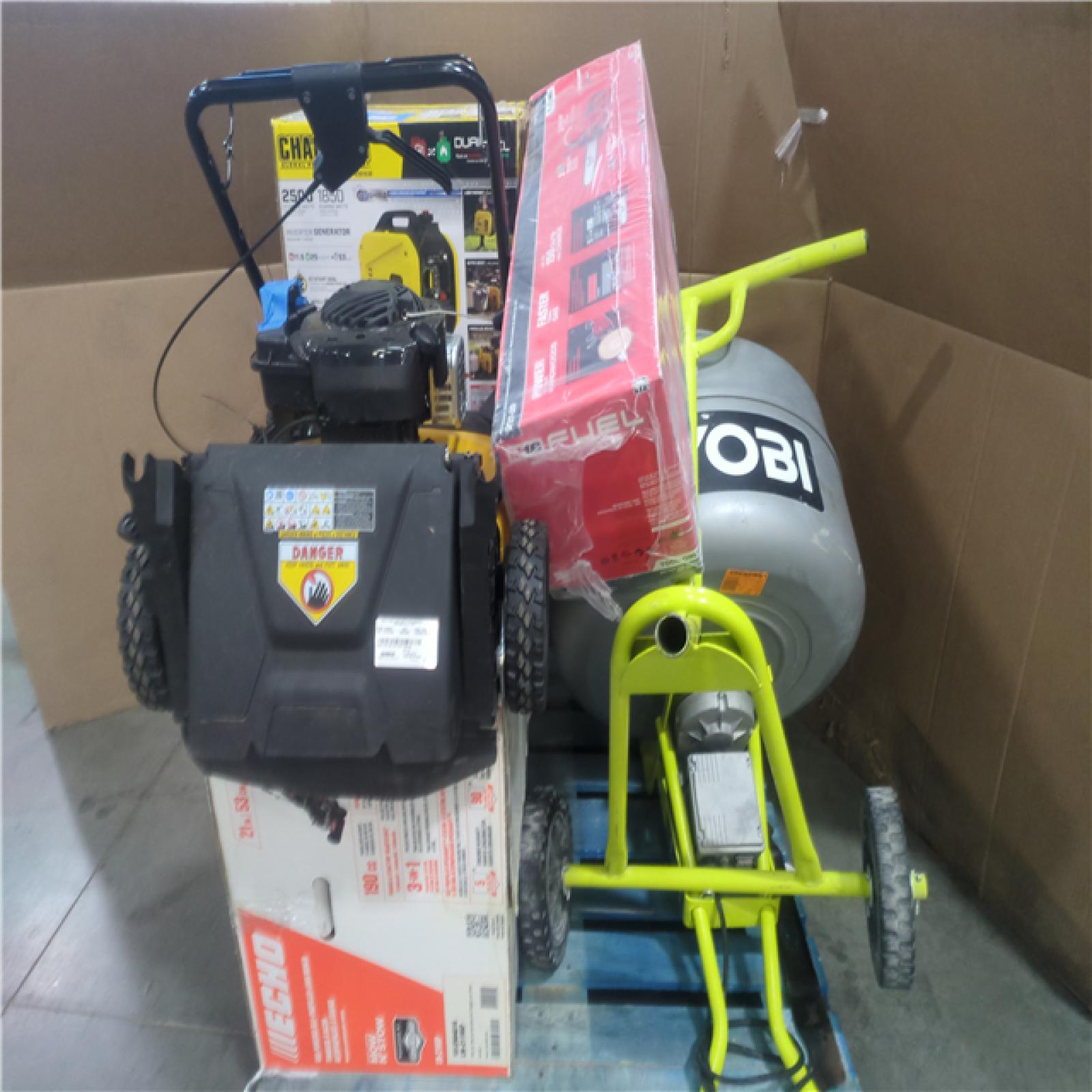 California AS-IS OUTDOOR POWER EQUIPMENT