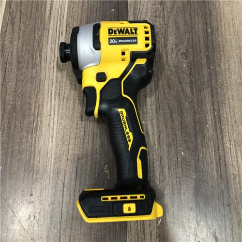AS-IS  DEWALT ATOMIC 20V MAX Cordless Brushless Compact 1/4 in. Impact Driver (Tool Only)