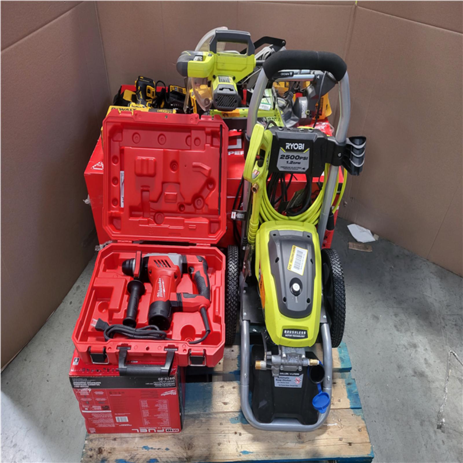 CALIFORNIA AS-IS TOOL PALLET