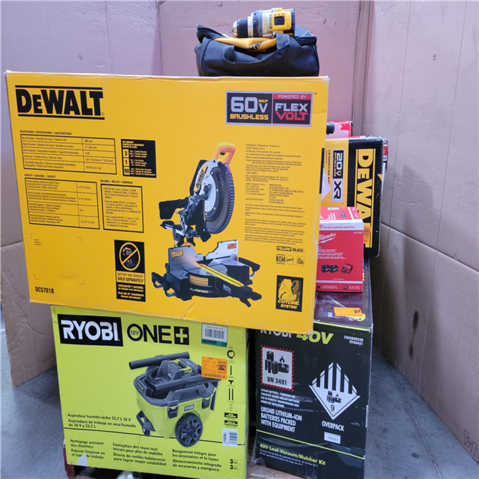 CALIFORNIA AS-IS TOOL PALLET