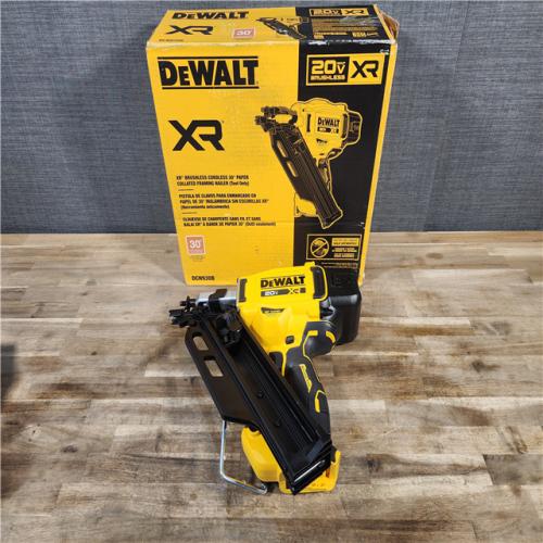HOUSTON LOCATION - AS-IS DEWALT 20-Volt 30° Cordless Framing Nailer (Tool-Only)