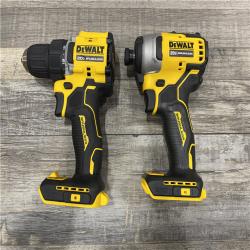 AS-IS DEWALT ATOMIC 20-Volt MAX Lithium-Ion Cordless Combo Kit