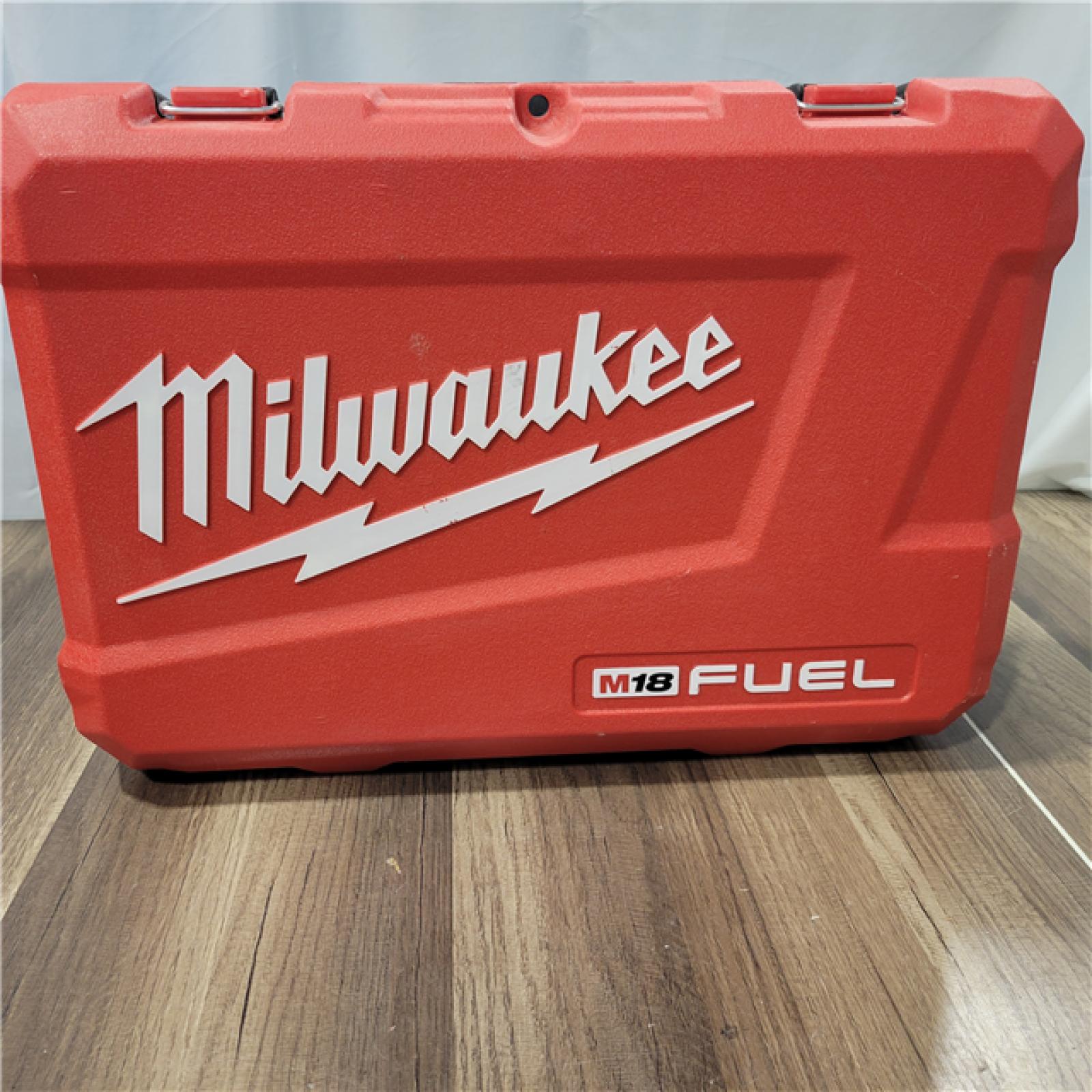 AS-IS  Milwaukee M18 FUEL 18V Lithium-Ion Brushless Cordless Hammer Drill and Impact Driver Combo Kit (2-Tool) with 2 Batteries