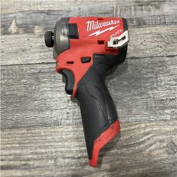 AS-IS Milwaukee FUEL SURGE 12V Lithium-Ion Brushless Cordless 1/4 in. Hex Impact Driver Compact Kit