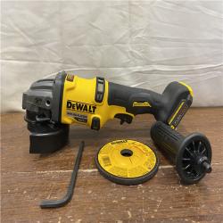 AS-IS DEWALT 60V MAX Cordless Brushless 4.5 in. to 6 in. Small Angle Grinder with Kickback Brake (Tool Only)