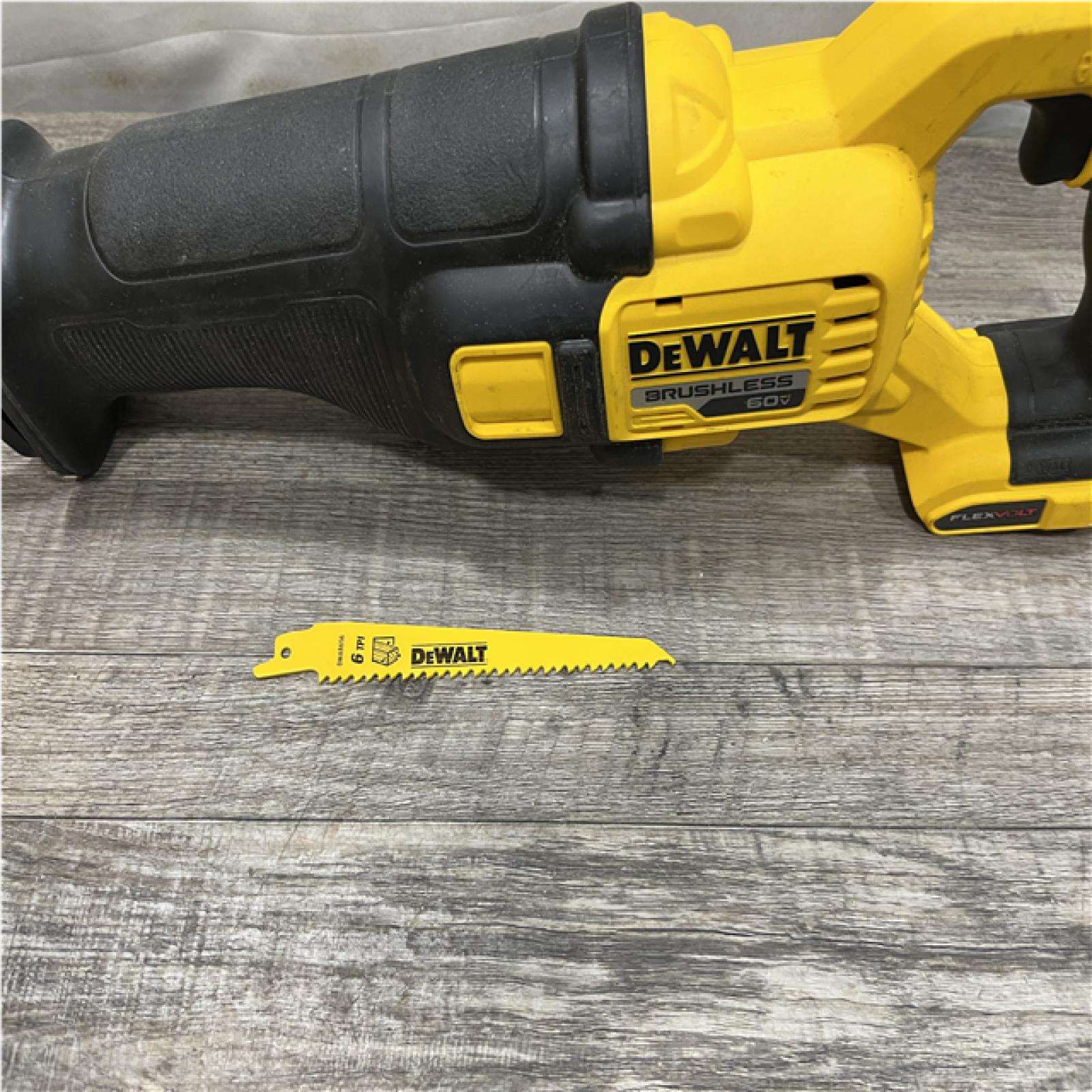 AS-IS DEWALT FLEXVOLT 60V MAX Cordless Brushless Reciprocating Saw (Tool Only)