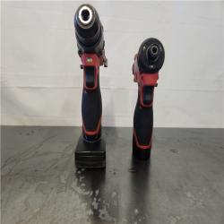 AS-IS- Milwaukee 12V Brushless Hammer Drill and Impact Driver Combo Kit