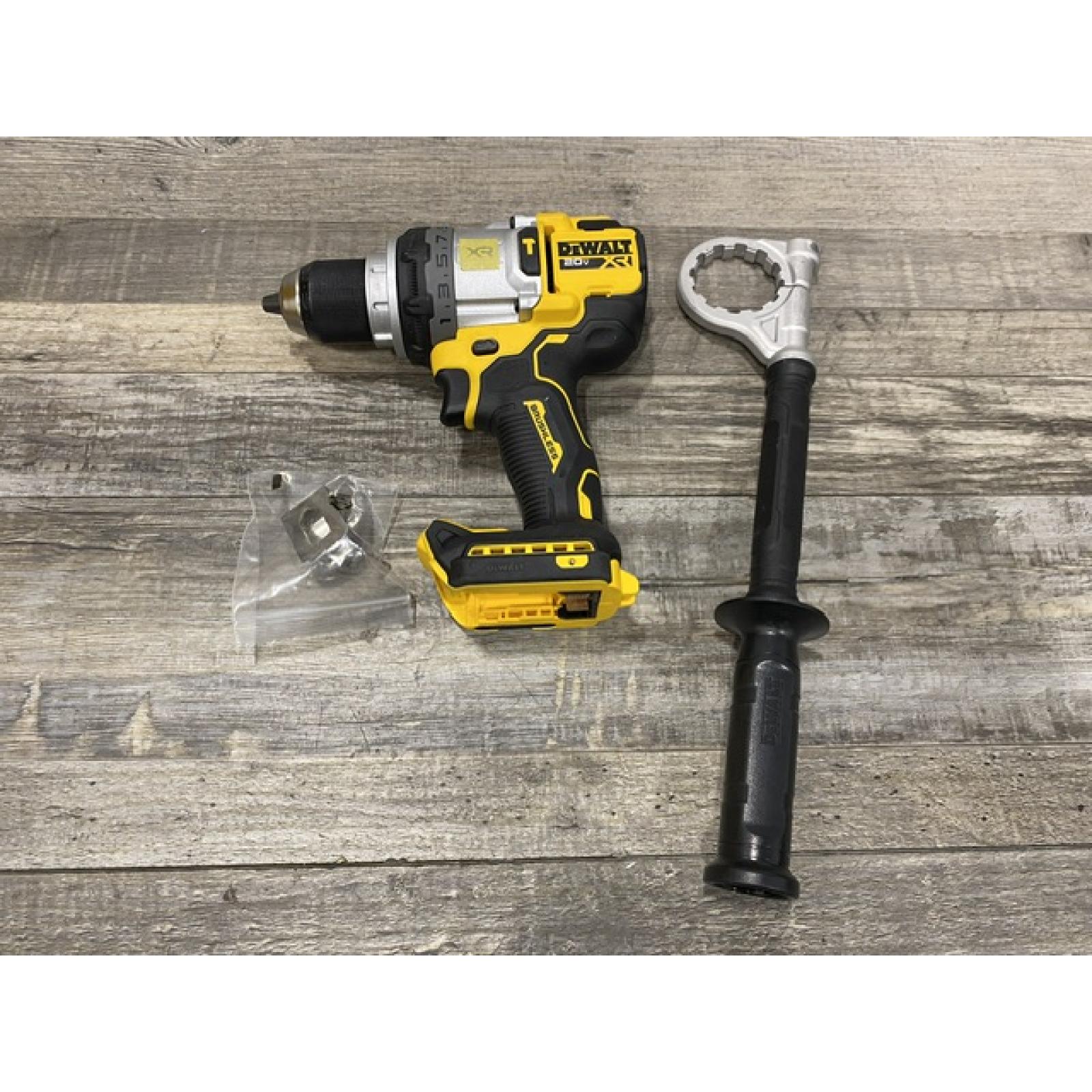 AS-IS DEWALT 20V MAX Brushless Cordless 1/2 3-Speed Hammer Drill (Tool-Only)