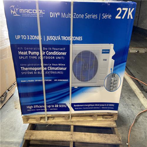 DALLAS LOCATION - MRCOOL DIY 27,000 BTU 2.25 Ton 3-Zone Mini Split Heat Pump Condenser 208/230V