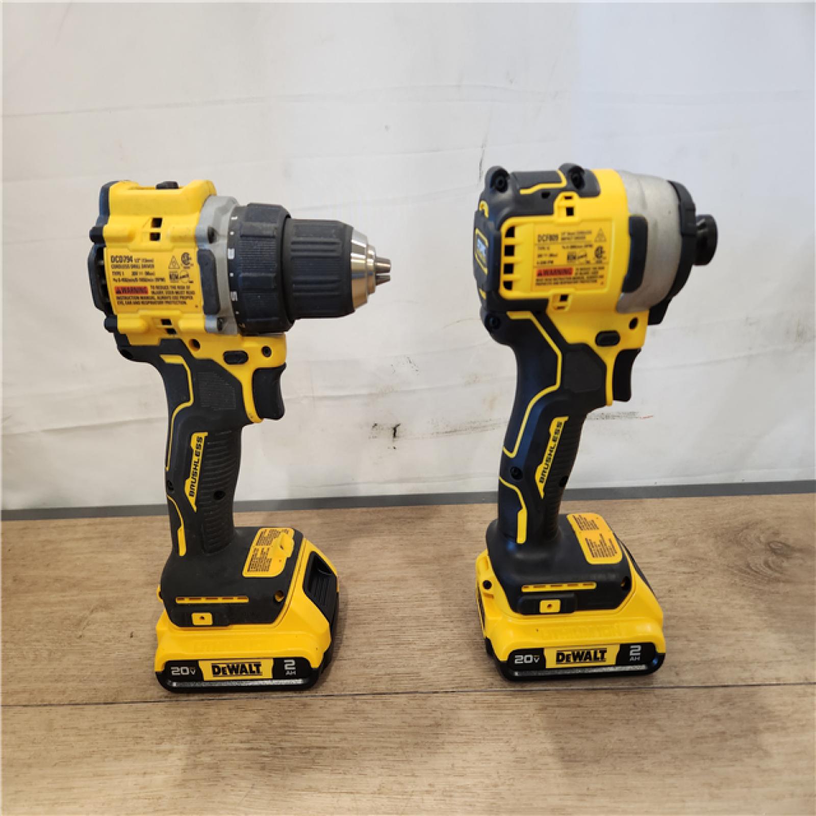 AS-IS- DEWALT ATOMIC 20-Volt MAX Lithium-Ion Cordless Combo Kit