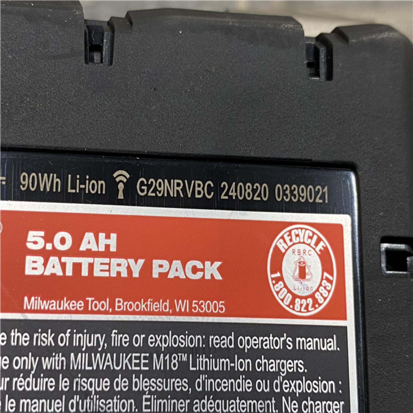 AS-IS Milwaukee FUEL 18V Lithium-Ion Brushless Cordless Hammer Drill and Impact Driver Combo Kit