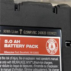 AS-IS Milwaukee FUEL 18V Lithium-Ion Brushless Cordless Hammer Drill and Impact Driver Combo Kit