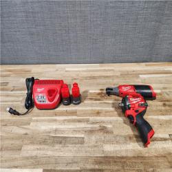 HOUSTON LOCATION - AS-IS MILWAUKEE 2 TOOL COMBO KIT W/ (2) BATTERY & CHARGER