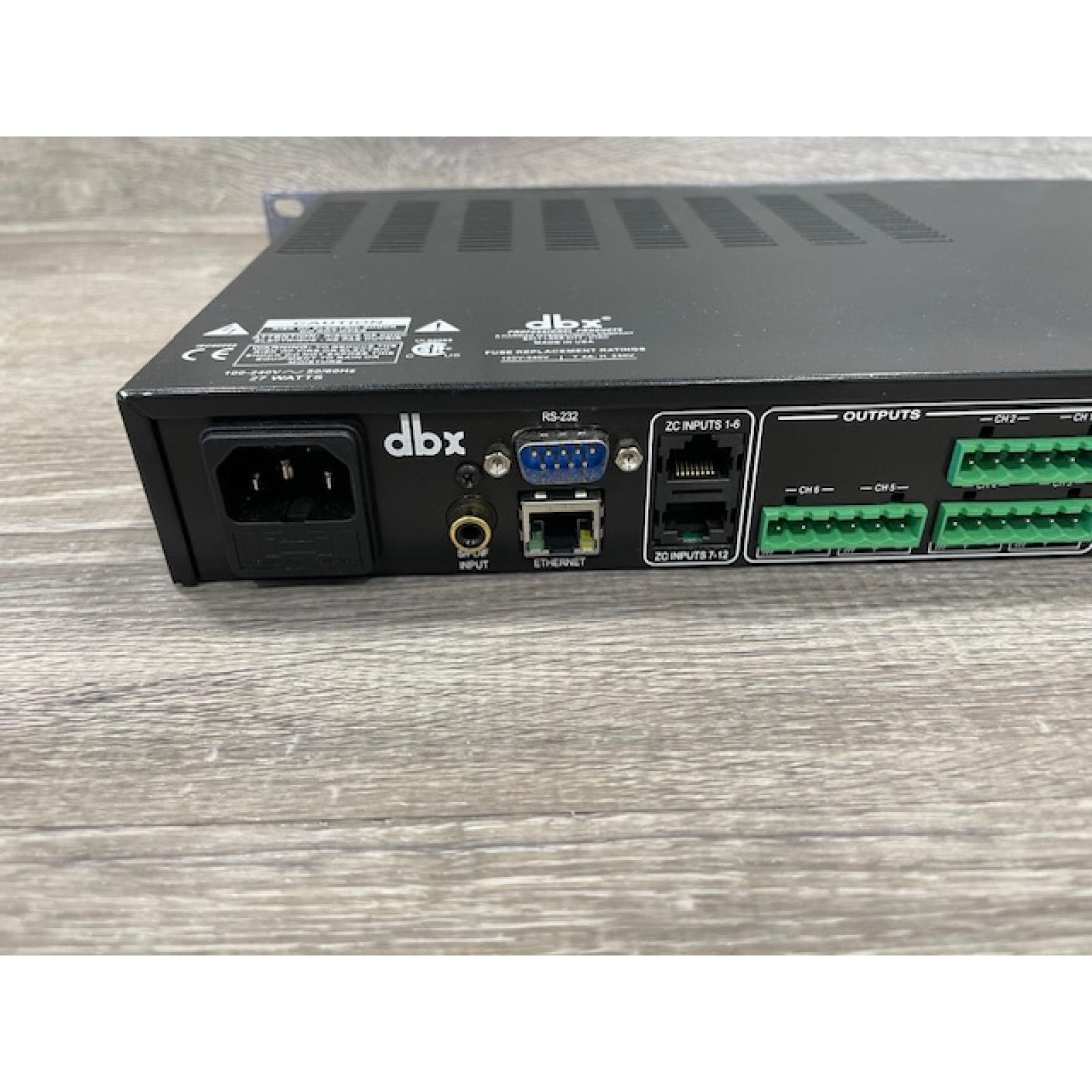 AS-IS dbx ZonePRO 1260m 12x6 Digital Zone Signal Processor
