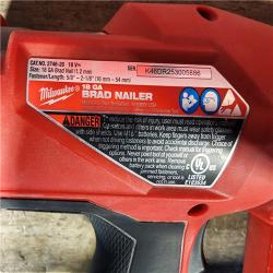 HOUSTON LOCATION - AS-IS Milwaukee M18 FUEL 18 Gauge Brad Nailer (TOOL ONLY)