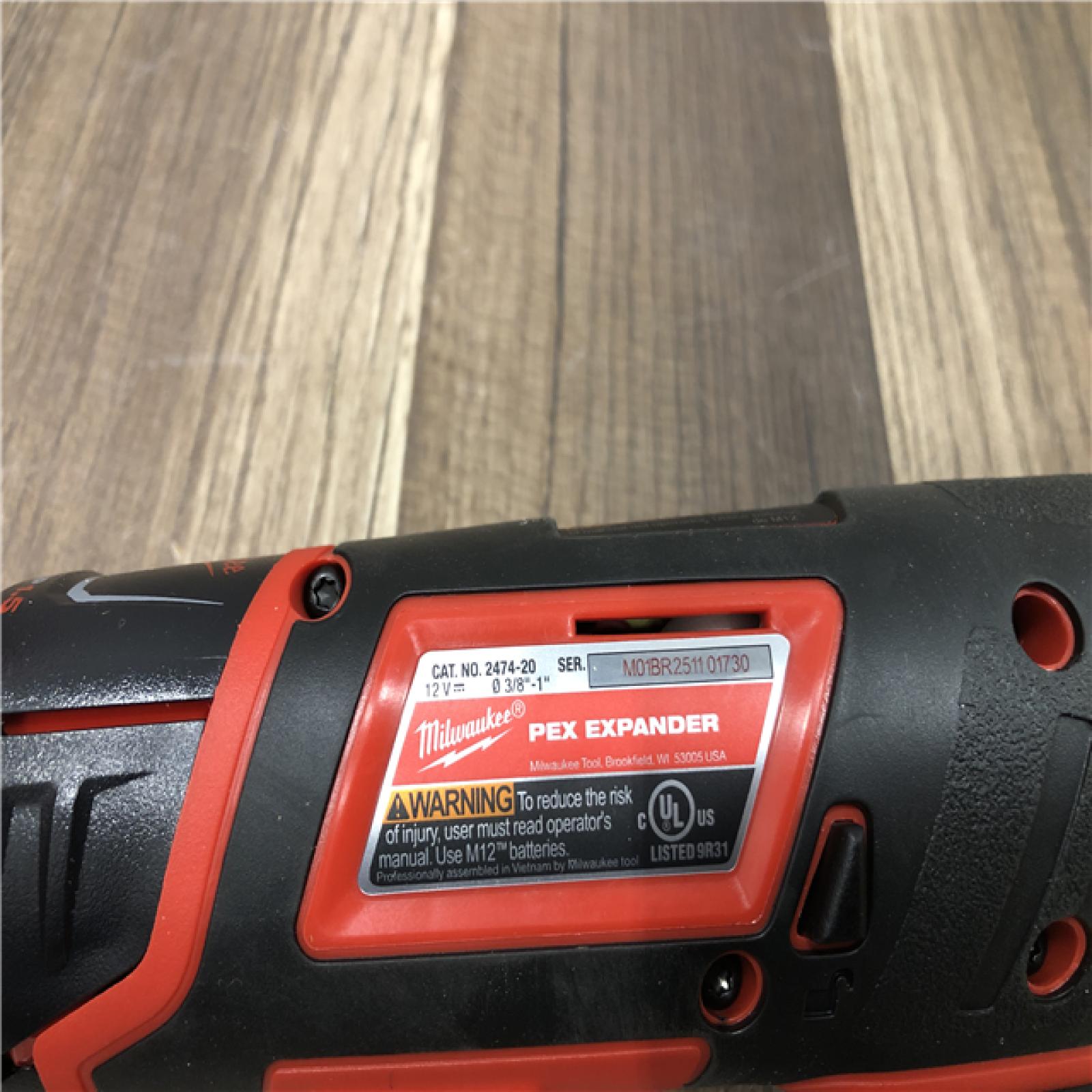 AS-IS Milwaukee M12 Cordless PEX Expansion Tool Kit