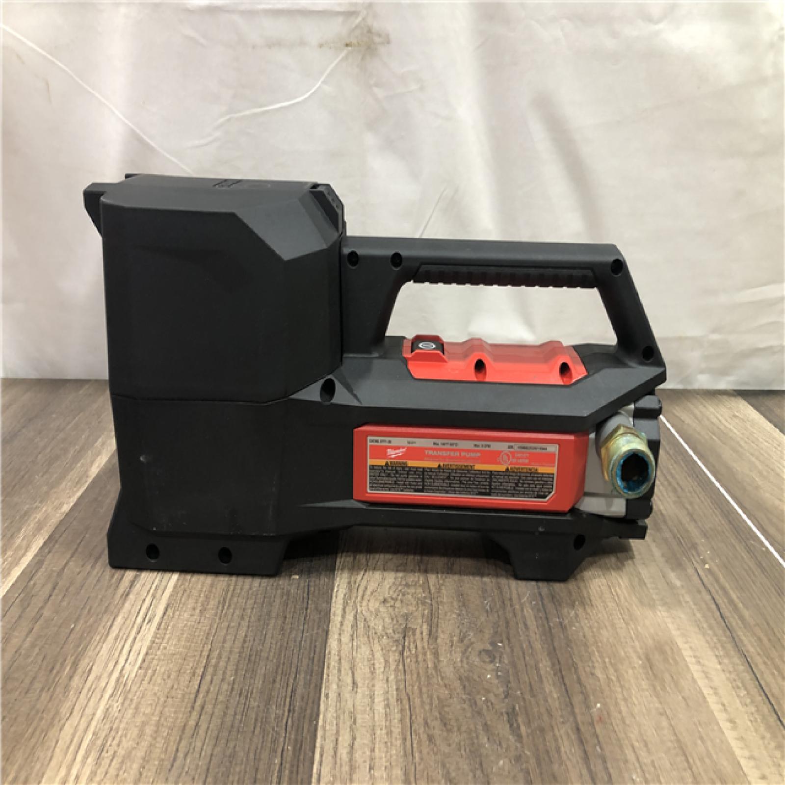 AS-IS Milwaukee 18-Volt 1/4 HP Lithium-Ion Cordless Transfer Pump (Tool Only)