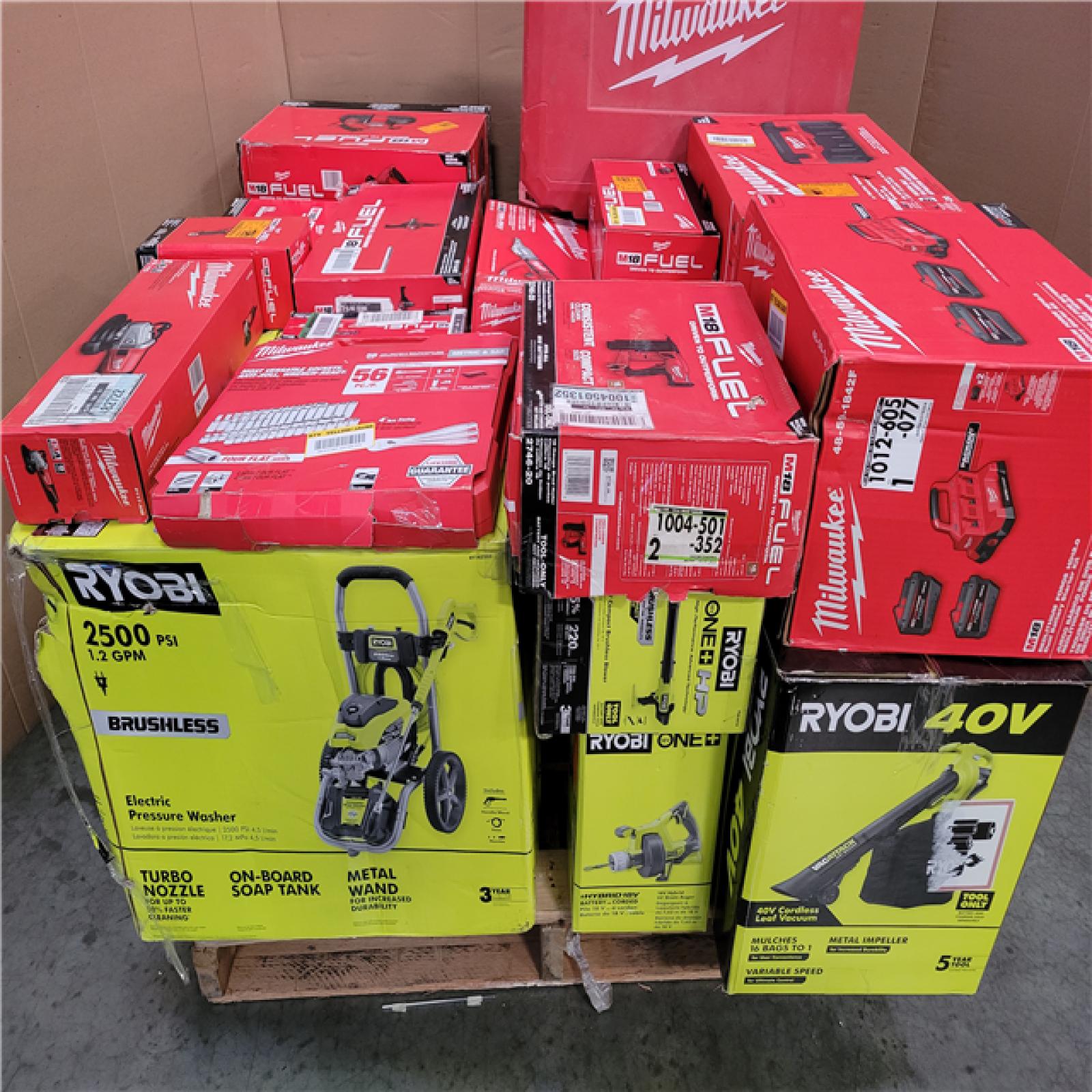 CALIFORNIA AS-IS TOOL PALLET