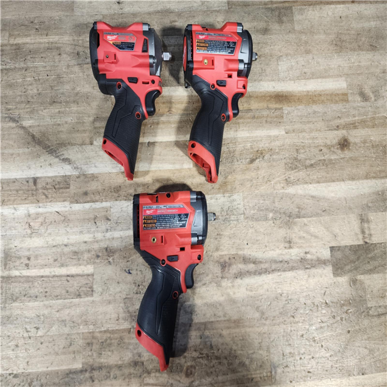 HOUSTON LOCATION - AS-IS MILWAUKEE 3 TOOL COMBO