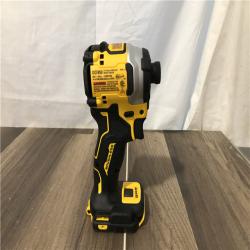 AS-IS DEWALT ATOMIC 20V MAX Cordless Brushless Compact 1/4 in. Impact Driver (Tool Only)