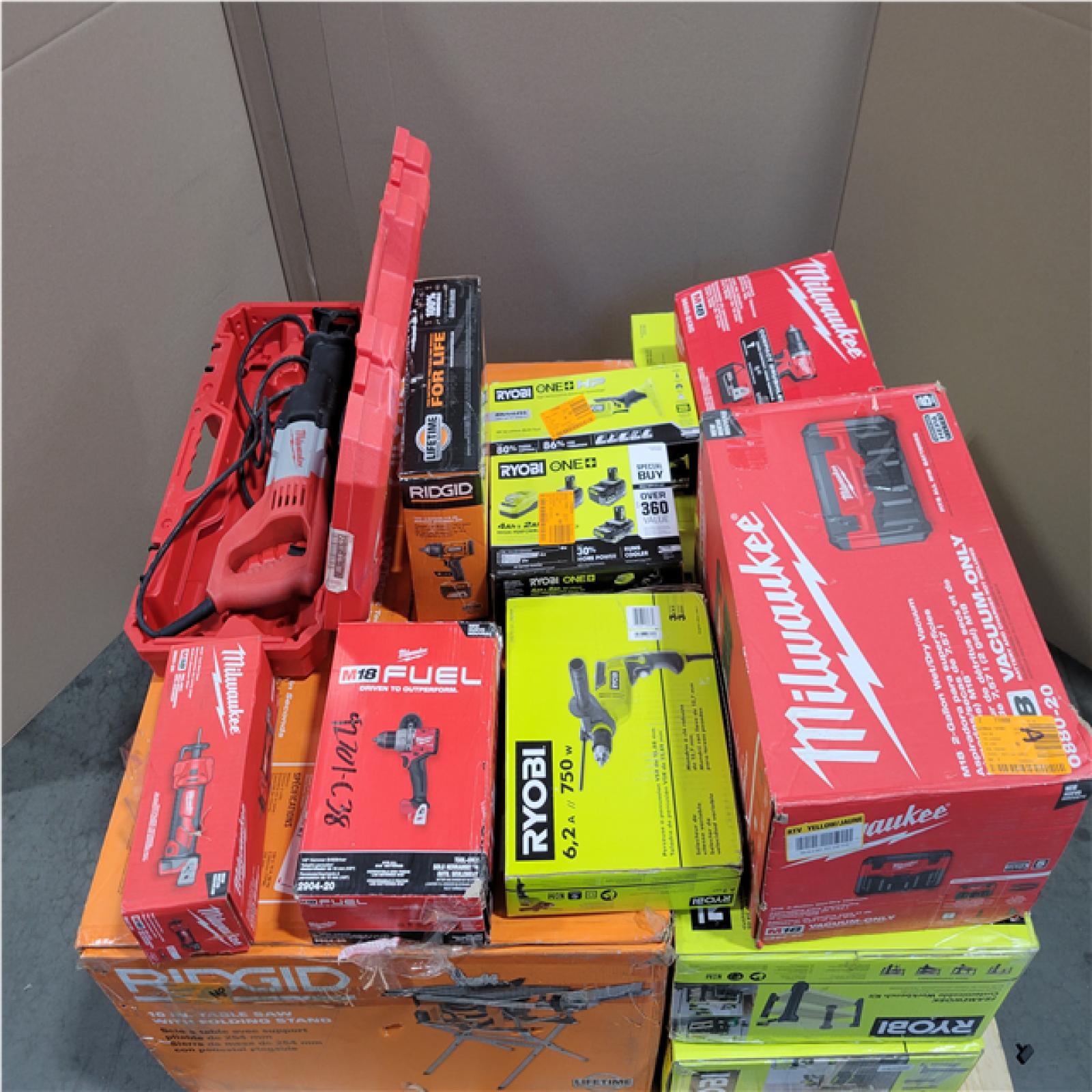 CALIFORNIA AS-IS TOOL PALLET