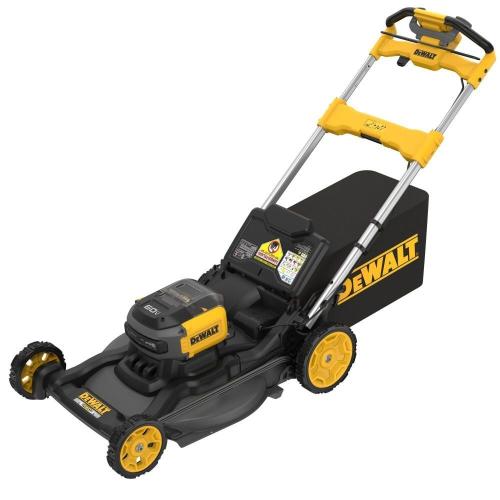 As-Is-  FLEXVOLT 2x60V MAX 21 in. Cordless Battery Powered Self Propelled Lawn Mower Kit with  12.0 Ah Batteries and Chargers