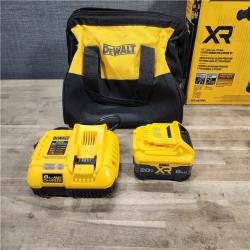 HOUSTON LOCATION - AS-IS DEWALT 20V XR Lithium-Ion Cordless Hammer Drill Kit with 8.0 Ah Battery, Charger and Kit Bag