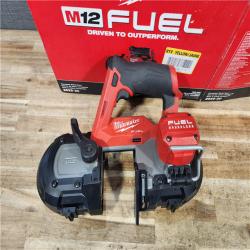 HOUSTON LOCATION - AS - IS Milwaukee FUEL 12V Lithium-Ion Cordless Compact Band Saw (Tool-Only)