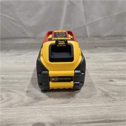 AS-IS DEWALT FLEXVOLT 20V/60V MAX Lithium-Ion 6.0Ah Battery Pack with 6 Amp Output Charger