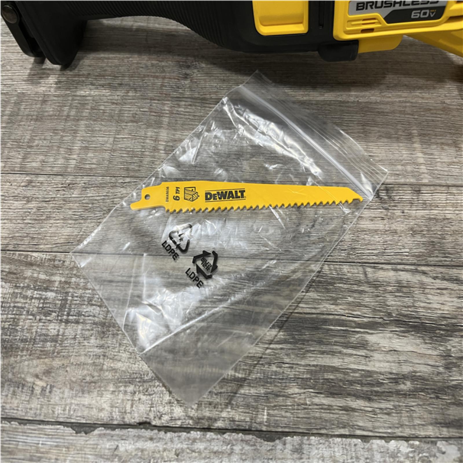 AS-IS DEWALT FLEXVOLT 60V MAX Cordless Brushless Reciprocating Saw (Tool Only)